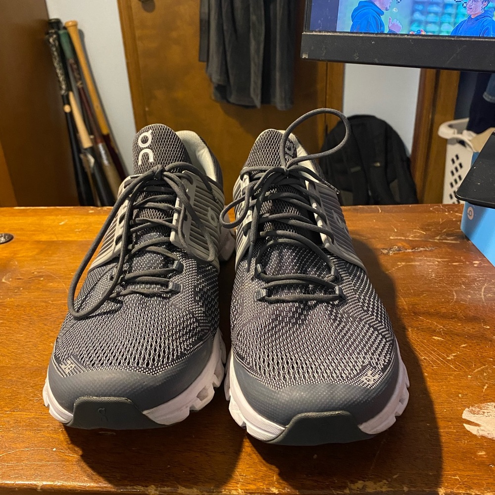 On cloud running shoes